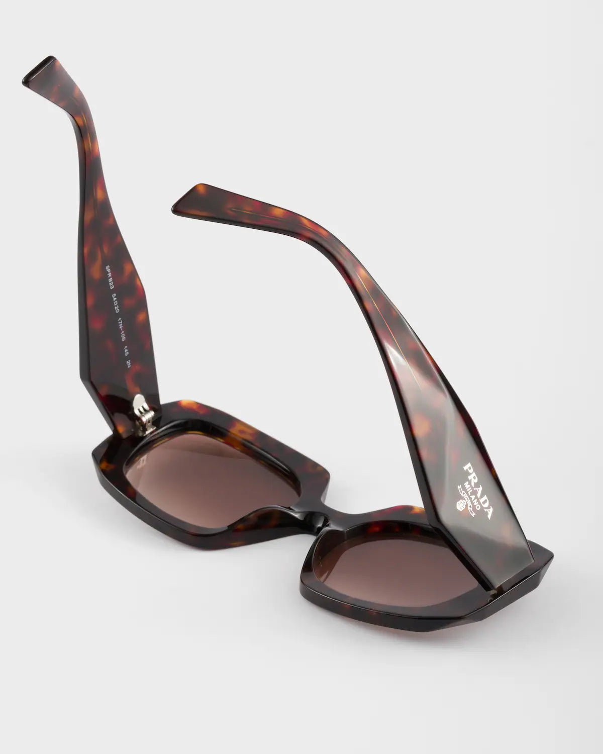 LUNETTES DE SOLEIL PRADA SYMBOLE 
VERRES MARRON CAFE