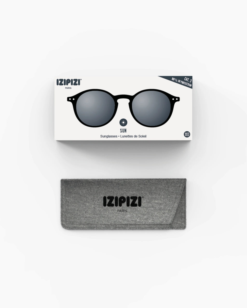 LUNETTES SOLEIL IZIPIZI D BLACK