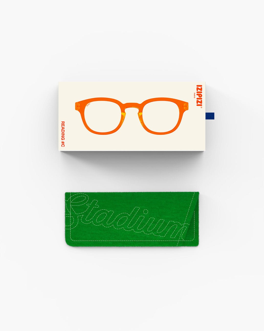 LUNETTES IZIPIZI ORANGE SMASH - LUNETTES DE LECTURE COLLECTION STADIUM - LECTURE