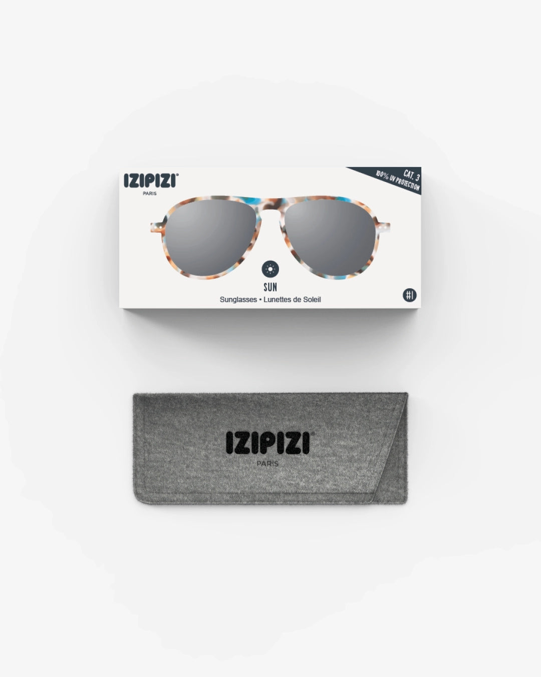 LUNETTES IZIPIZI BLUE TORTOISE - SOLAIRES